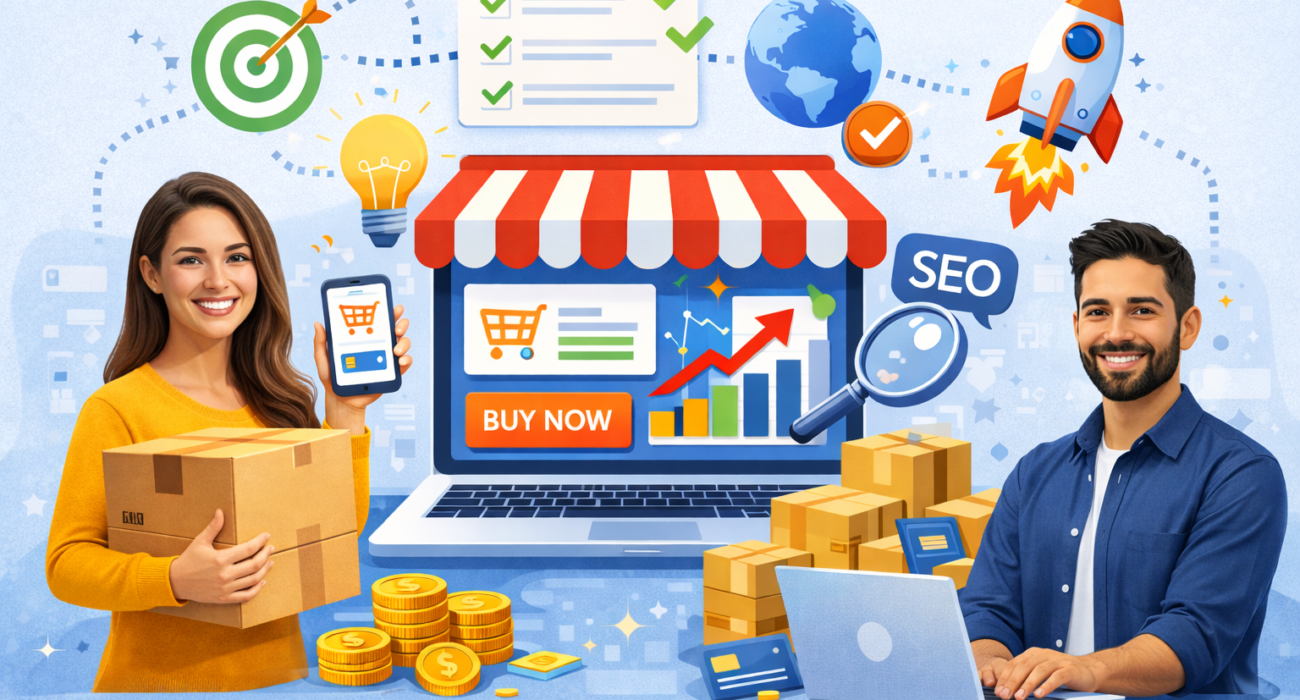 10 خطوات لإنشاء متجر إلكتروني ناجح من الصفر-ميتاريكسيس