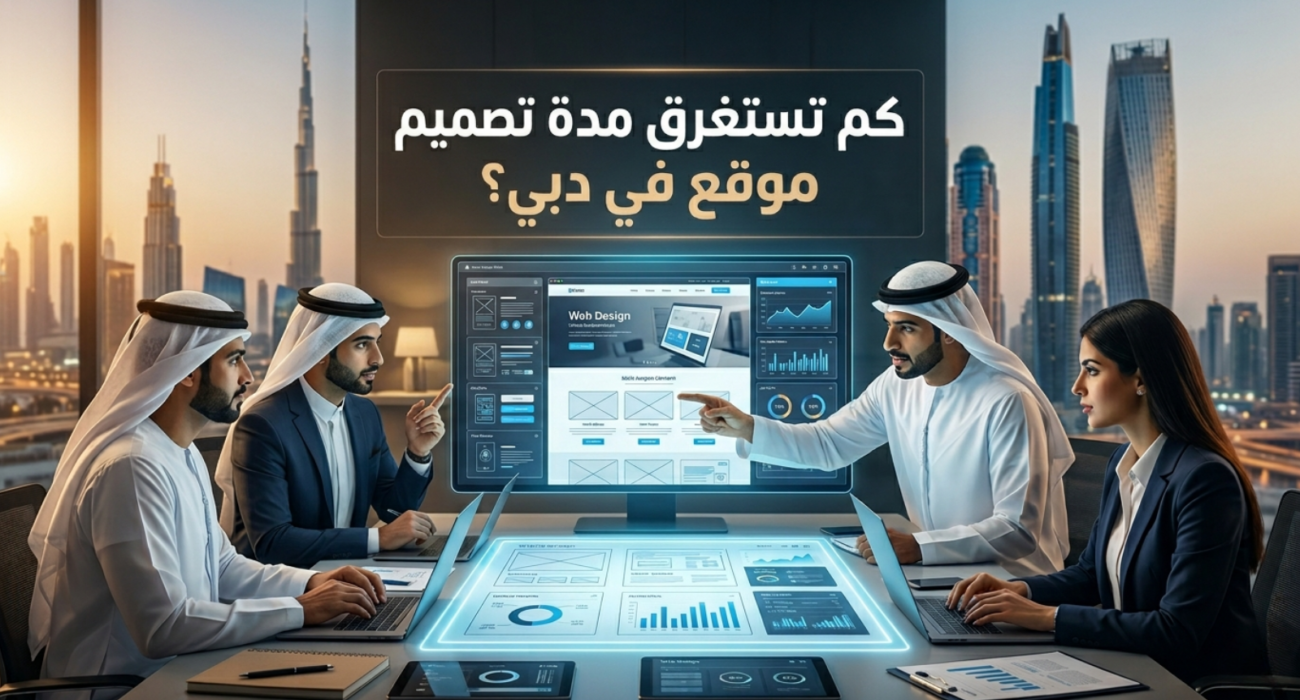 كم يستغرق تصميم موقع في دبي؟-ميتاريكسيس